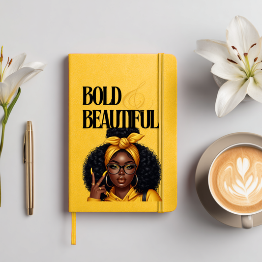 Bold & Beautiful Hardcover Journal Notebook