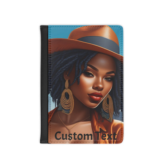 Afro Chic Passport Cover – Bold, Beautiful & Personalized
