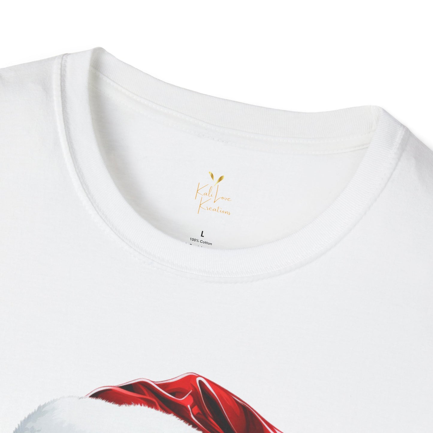 Black Mrs. Claus Christmas Tee