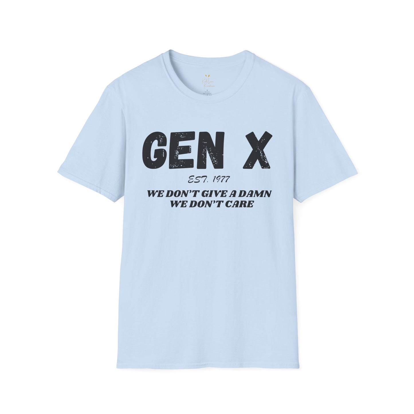 Gen X Classic Tee – Zero F’s Since (Your Year)