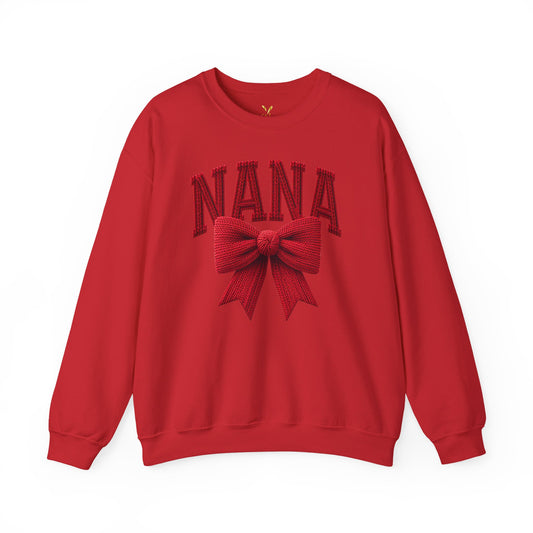 Nana with Bow Sweatshirt