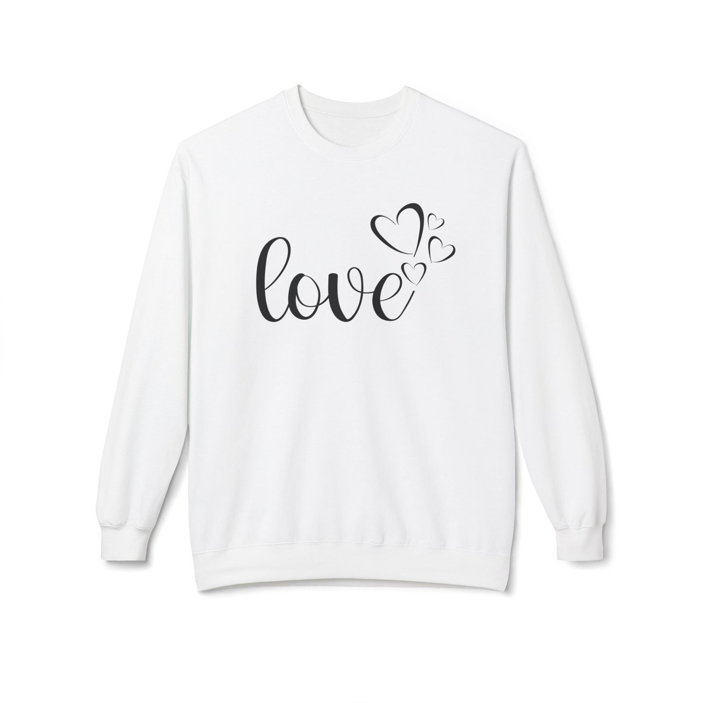 Love & Hearts Crewneck Sweatshirt