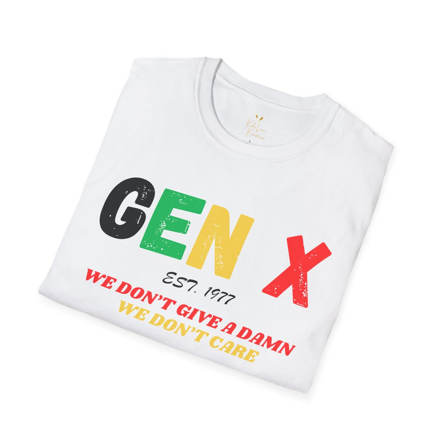 Gen X Classic Tee – Zero F’s Since (Your Year)