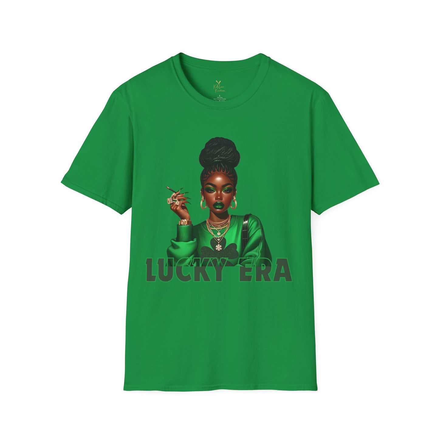 Black Woman In My Lucky Era Tee