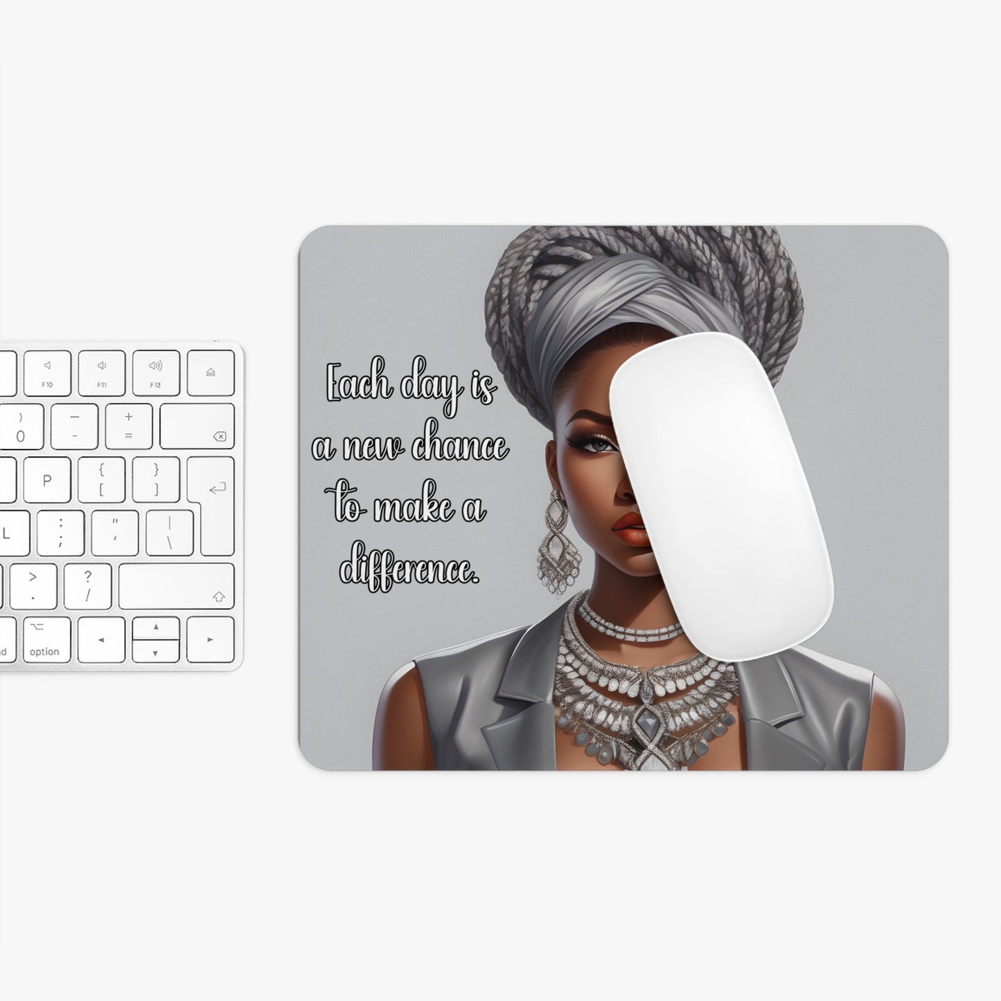 Black Woman Affirmation Mouse Pad