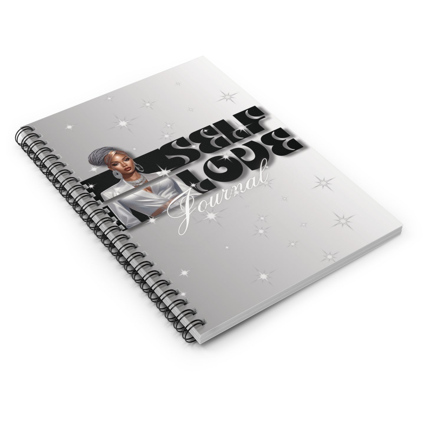 Mirror Magic: The Self-Love Journal Spiral Notebook