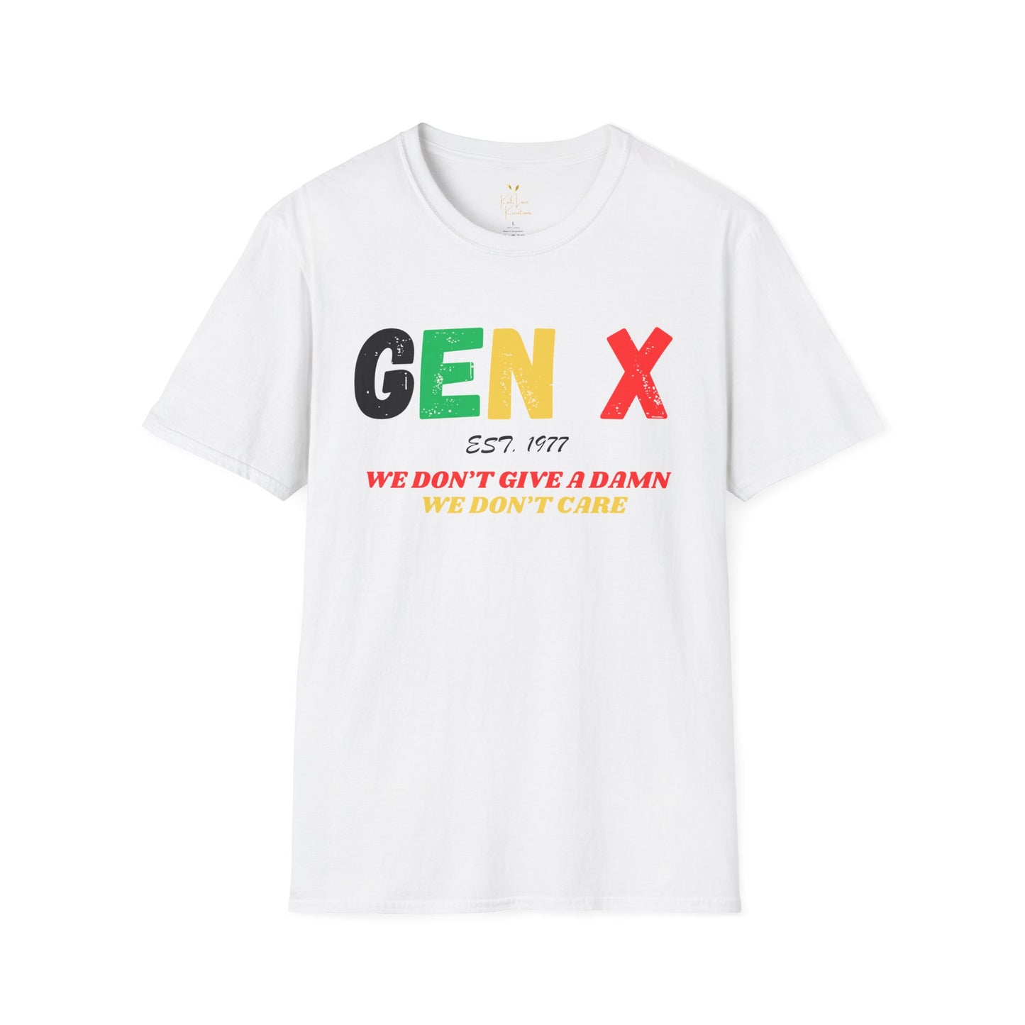 Gen X Classic Tee – Zero F’s Since (Your Year)
