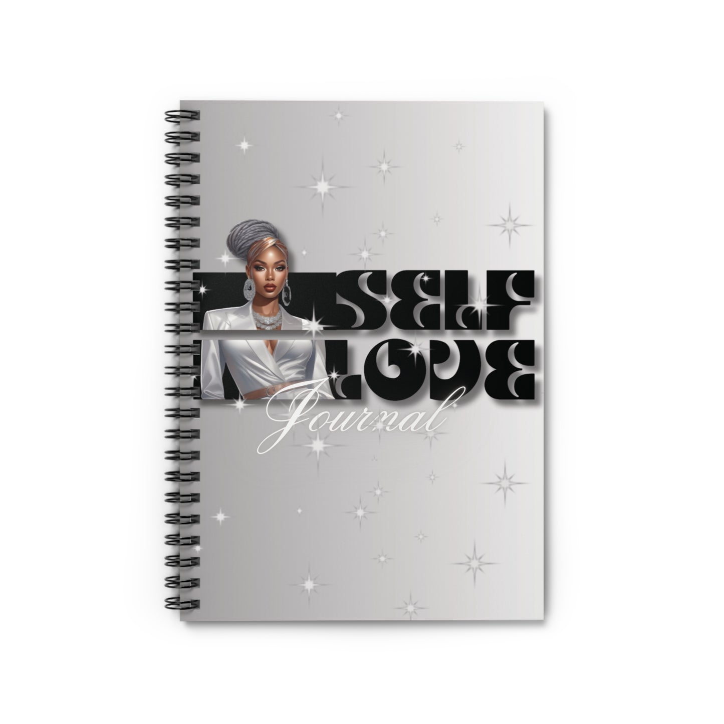 Mirror Magic: The Self-Love Journal Spiral Notebook