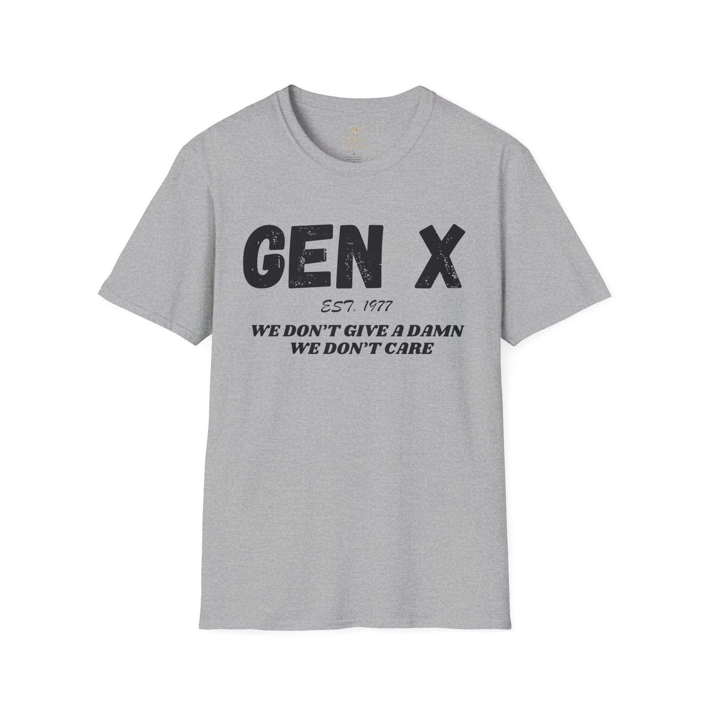 Gen X Classic Tee – Zero F’s Since (Your Year)