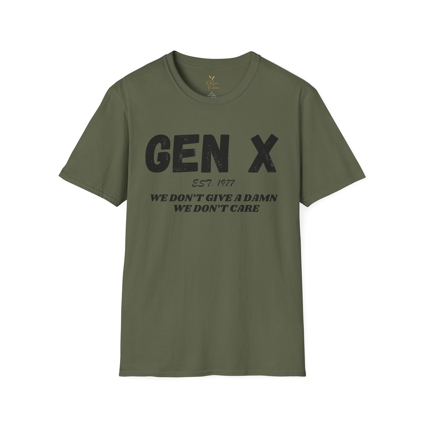 Gen X Classic Tee – Zero F’s Since (Your Year)