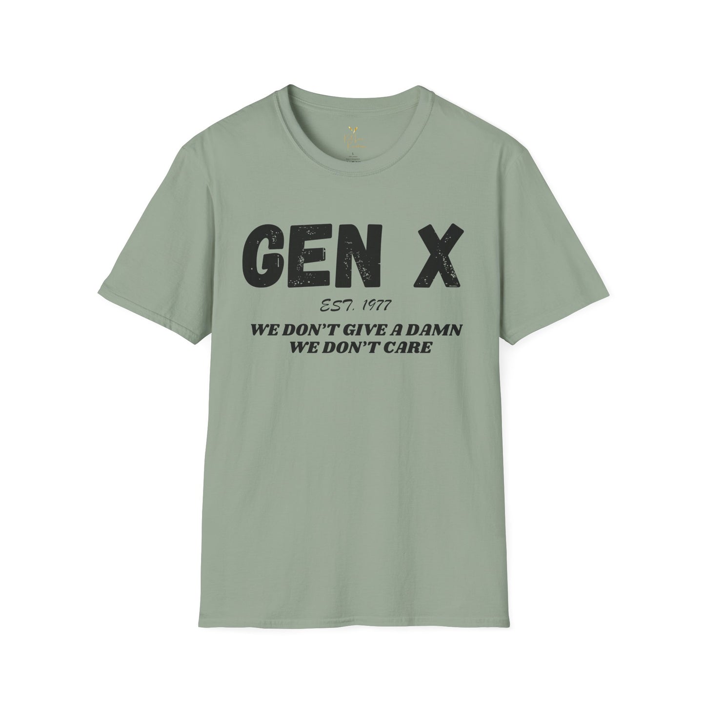 Gen X Classic Tee – Zero F’s Since (Your Year)
