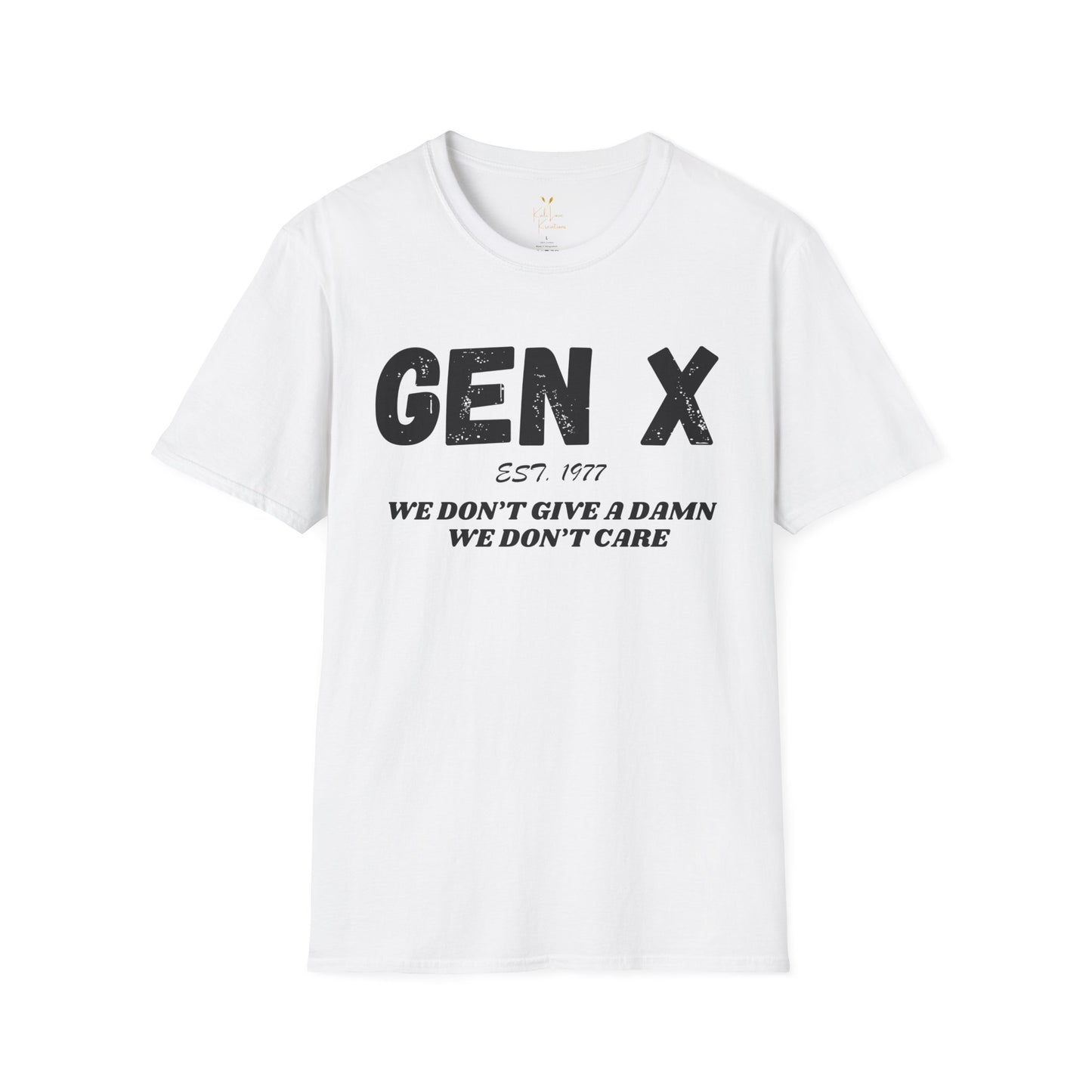 Gen X Classic Tee – Zero F’s Since (Your Year)