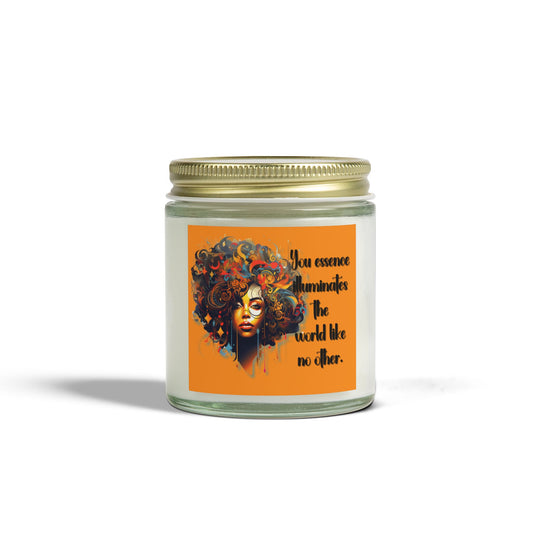 “Illuminate the World” Affirmation Candle – Black Girl Magic Glow