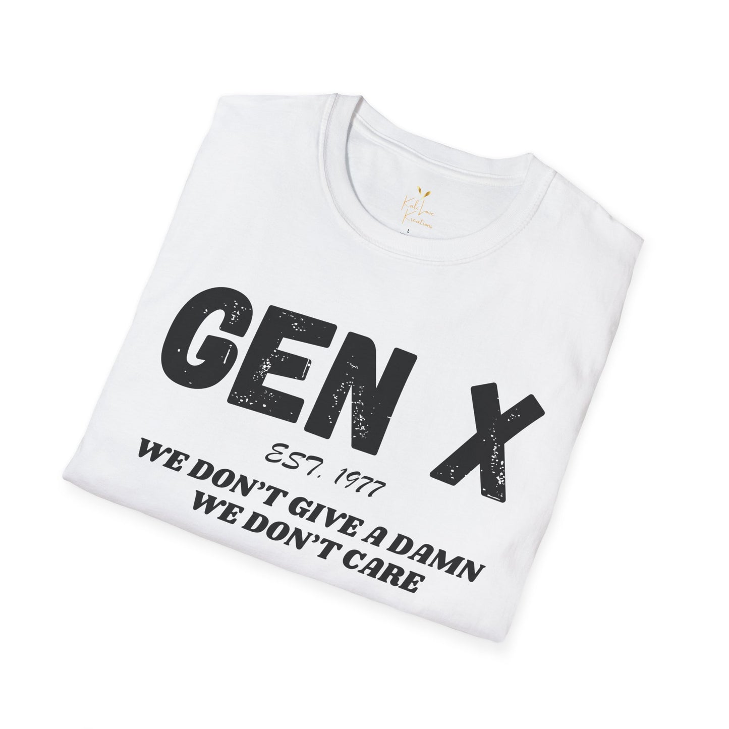Gen X Classic Tee – Zero F’s Since (Your Year)