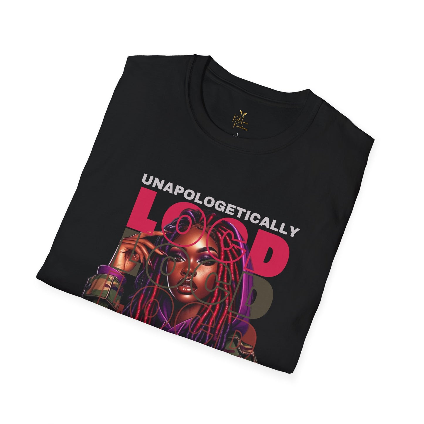 Unapologetically Locd Unisex Softstyle Cotton T-Shirt