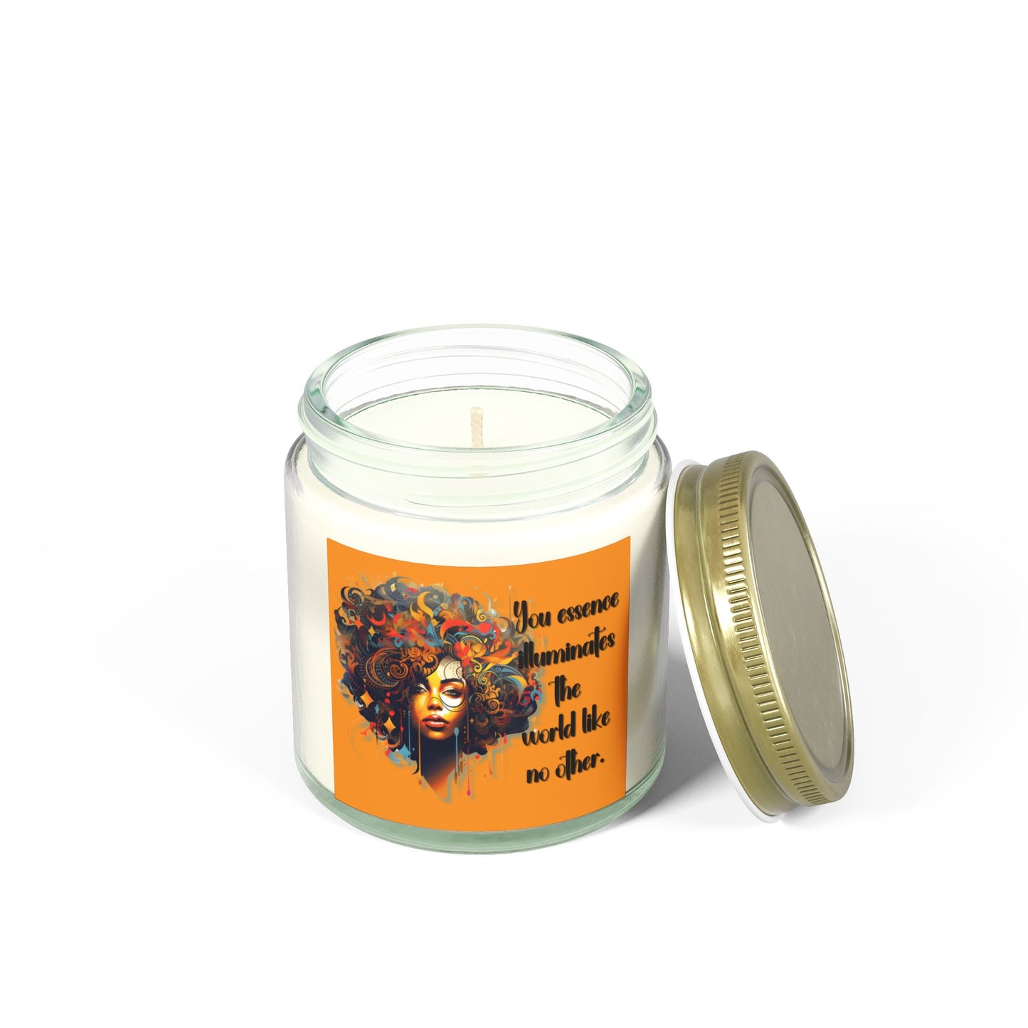 “Illuminate the World” Affirmation Candle – Black Girl Magic Glow