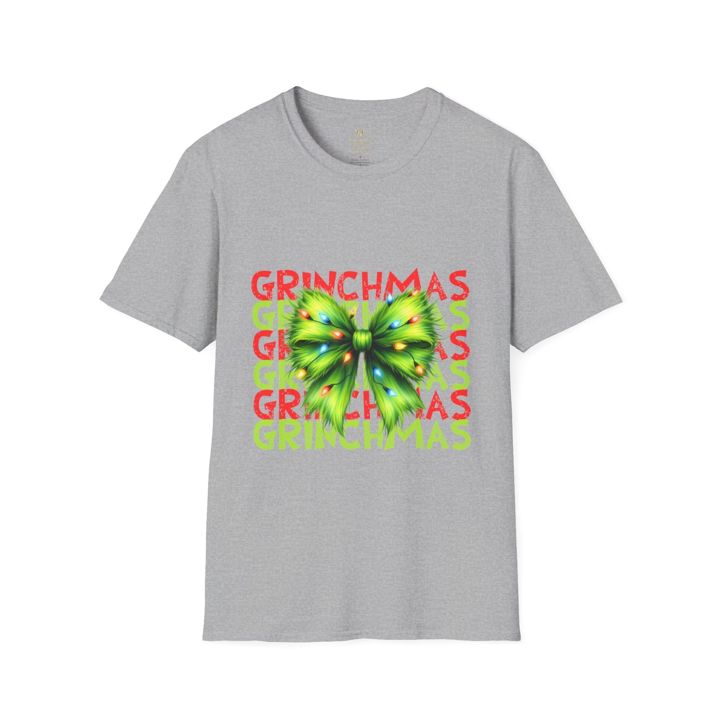 Grinchmas with Bow Holiday Tee