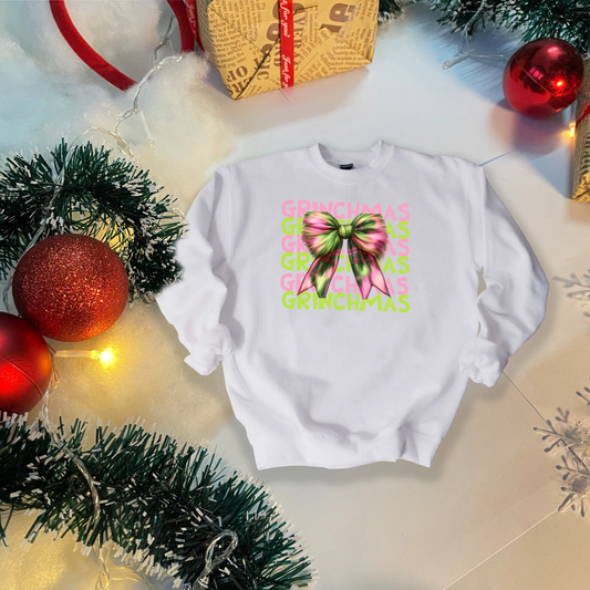Grinchmas Lights Holiday Sweatshirt