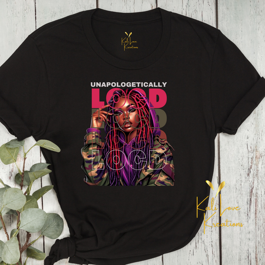 Unapologetically Locd Unisex Softstyle Cotton T-Shirt