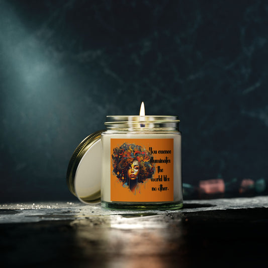 “Illuminate the World” Affirmation Candle – Black Girl Magic Glow
