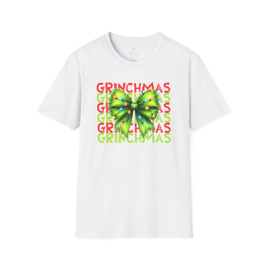 Grinchmas with Bow Holiday Tee