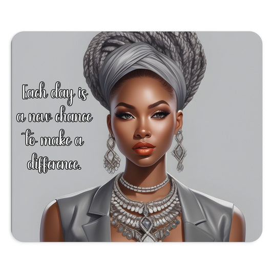 Black Woman Affirmation Mouse Pad
