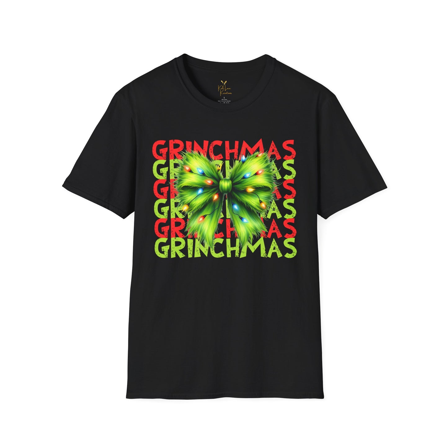 Grinchmas with Bow Holiday Tee