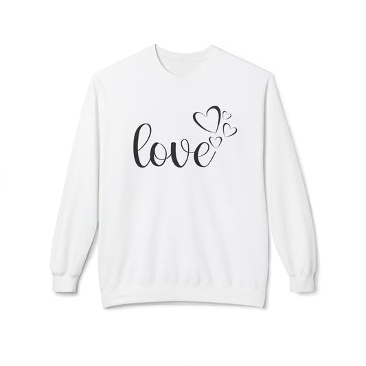 Love & Hearts Crewneck Sweatshirt