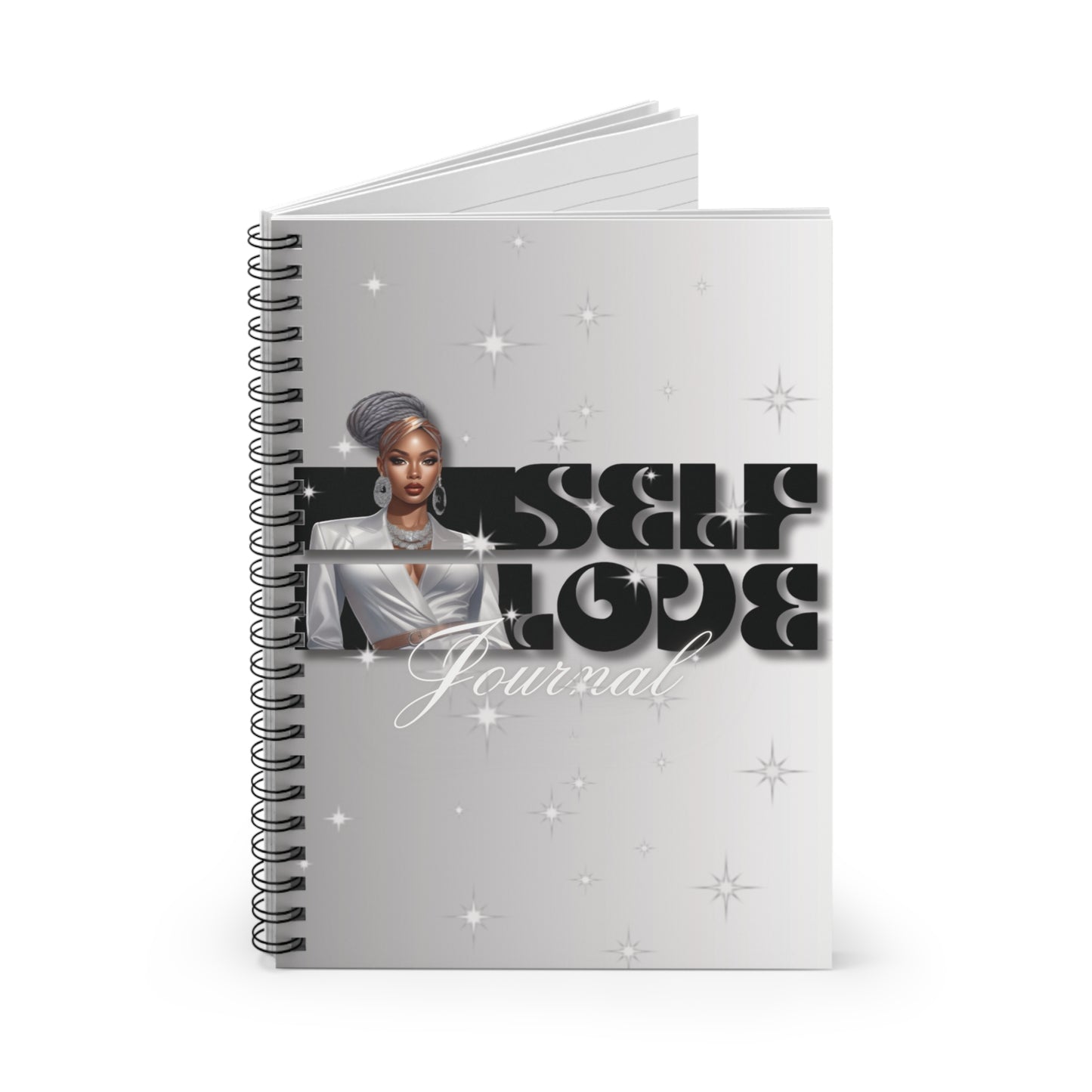 Mirror Magic: The Self-Love Journal Spiral Notebook
