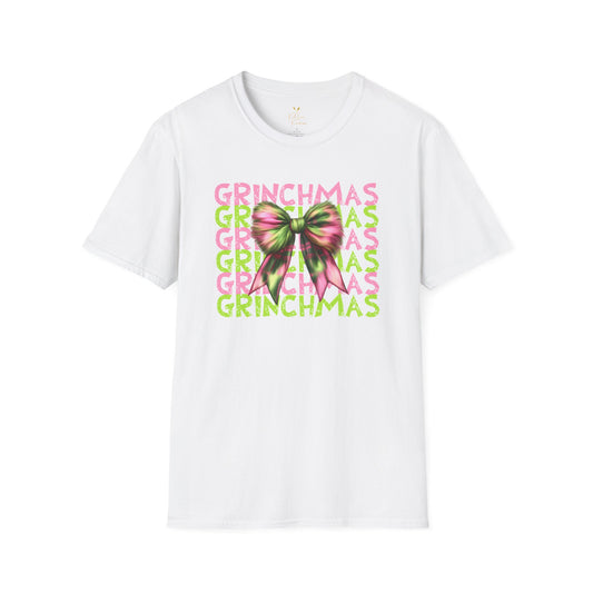 Grinchmas with Bow Holiday Tee