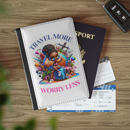 Travel More, Worry Less – Passport Cover