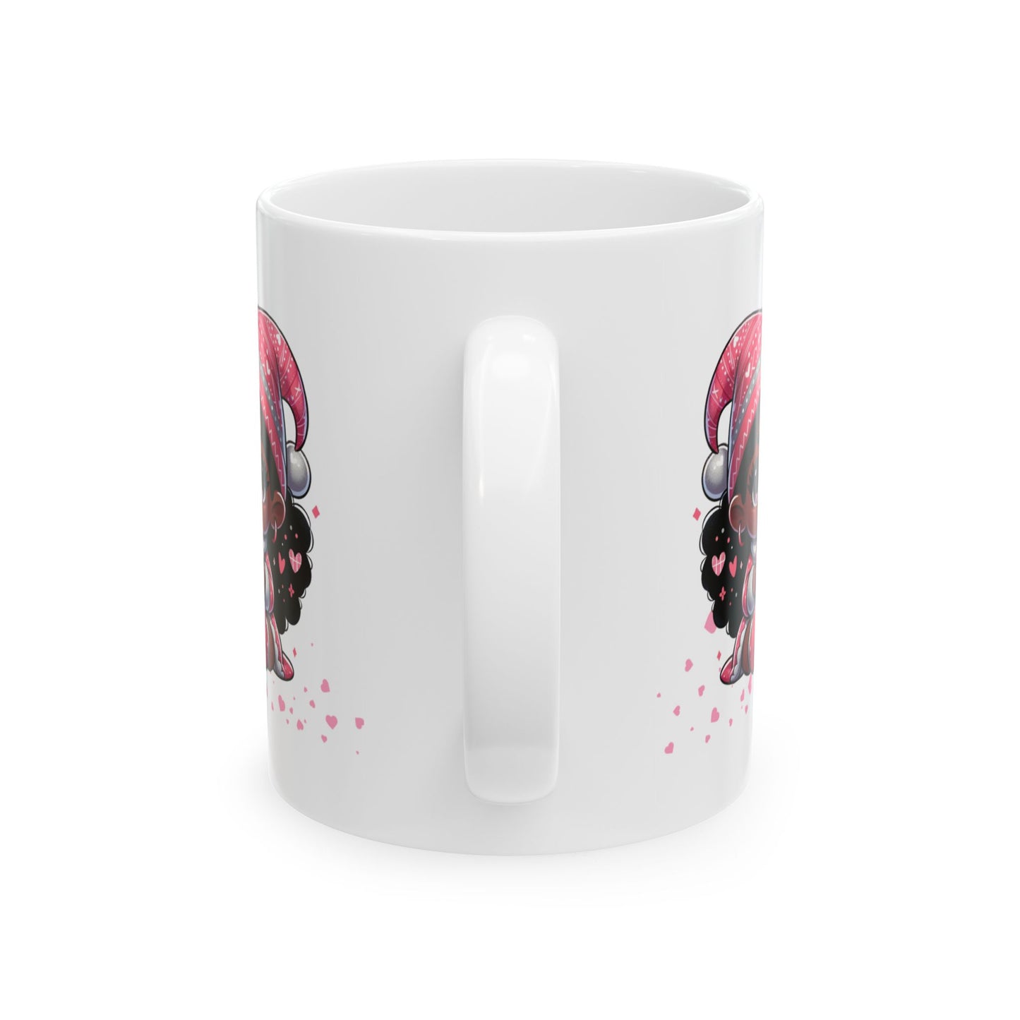 “XOXO Cocoa Cutie” Valentine’s Day Mug – Black Girl Magic Edition 11oz and 15oz
